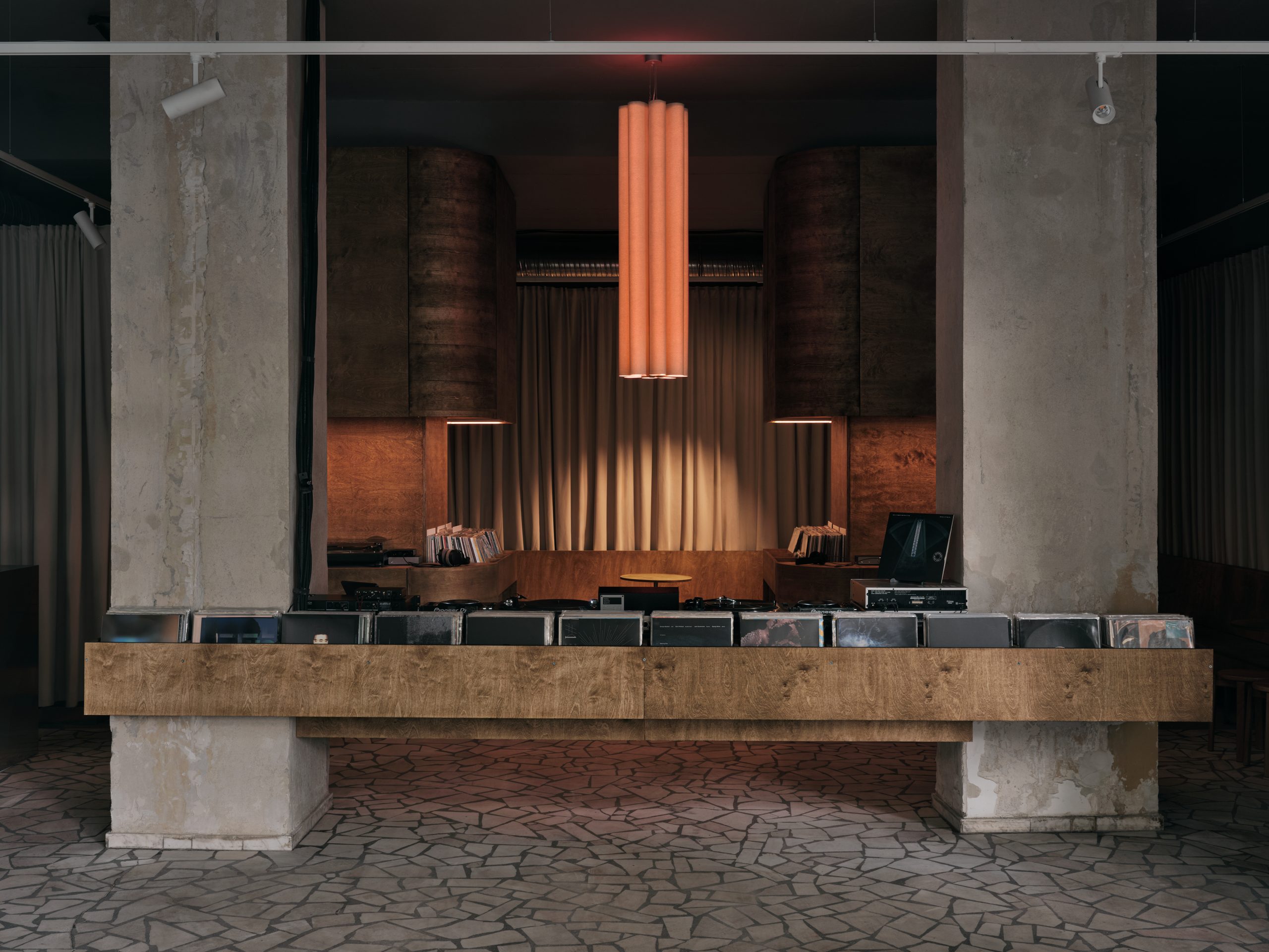 Listening bar in Bucharest Bar Ton by Anda Zora and MuroMuro